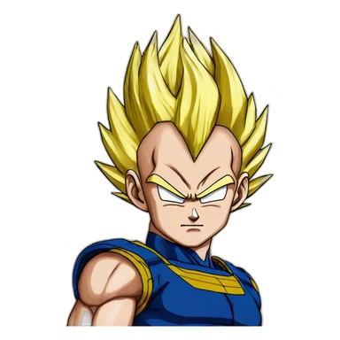 majin vegeta sticker