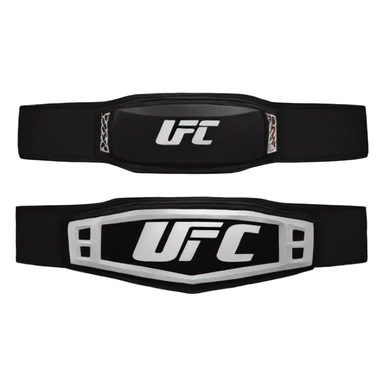ufc belt sticker