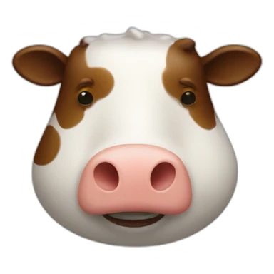 fat cow Bunsen burner sticker