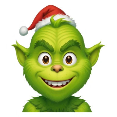Grinch mano sticker