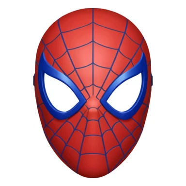 spider-man mask sticker