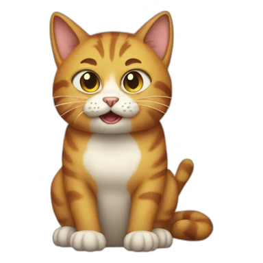 Savage cat sticker