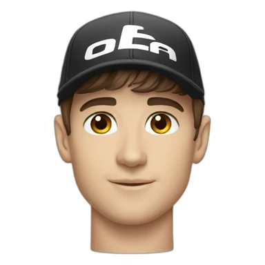 Charles Leclerc hat sticker