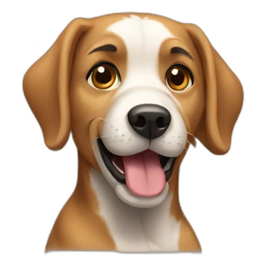 Dog emojis sticker