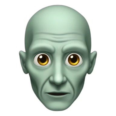 voldemort without nose sticker