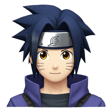 sasuke uchiha feliz sticker