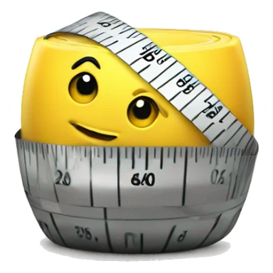 measuring tape measure sticker