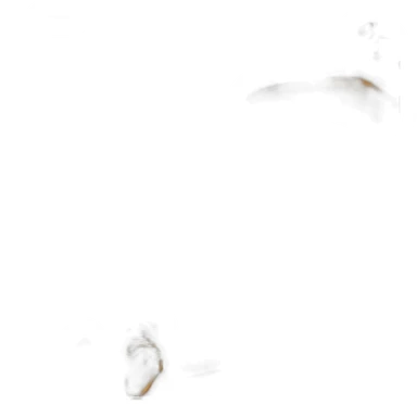 Beach footprints sand sticker