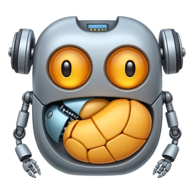 robotic stomach sticker