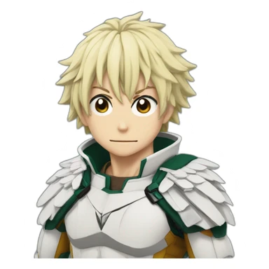 hawks from my hero academia sticker