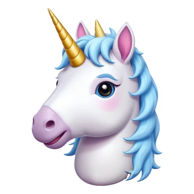 Full boda unicorn happy sticker