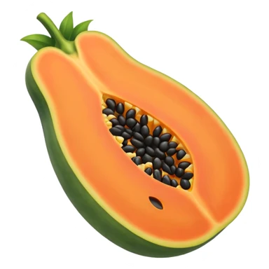 Papaya sticker