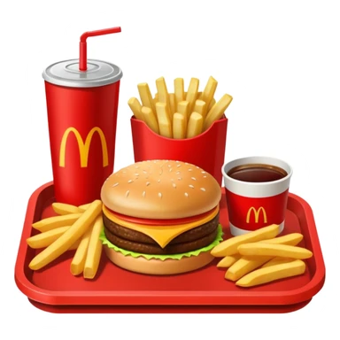 1990’s McDonald’s meal sticker