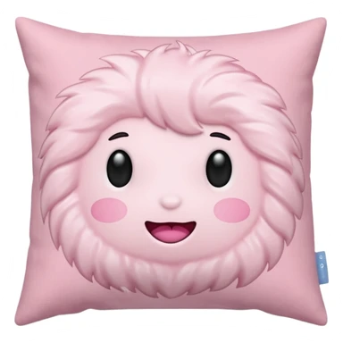 Light pink pillow sticker