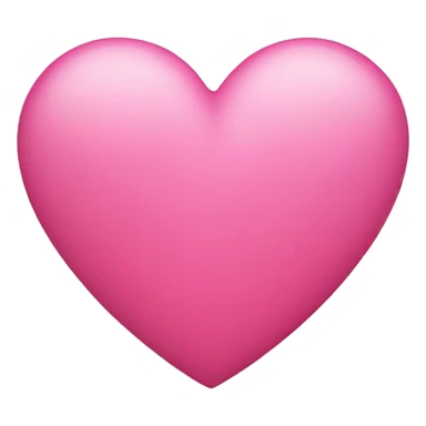 Pink heart sticker