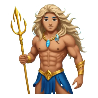atlantis man OF THE SEA sticker