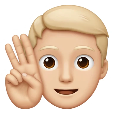 Smack in face sticker