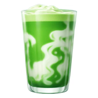 iced milk matcha sticker