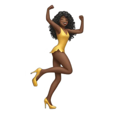 high heels dance sticker