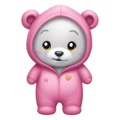 Carebear onesie sticker
