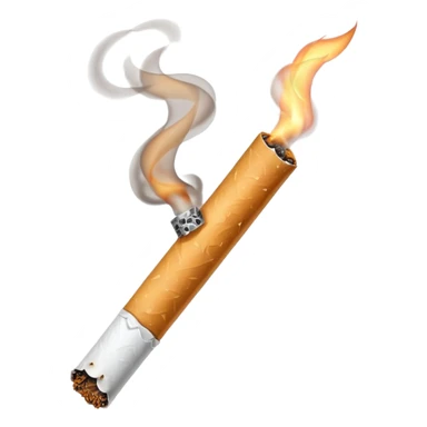 Cigarette sticker