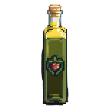 bottle of olive oil sticker