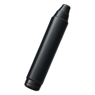 a black bold marker like a sharpie sticker