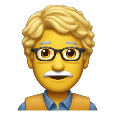 anthony sejourne white man graphic designer sticker