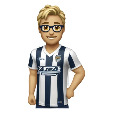 Camiseta alianza lima con lentes sticker