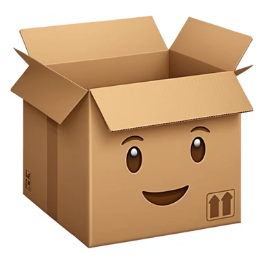 ein karton mit der beschriftun "musterset" sticker