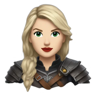 tylor swift as witcher sticker