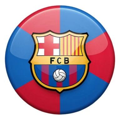 Fc Barcelona logo imoji sticker