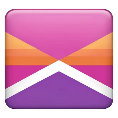 Lesbian flag sticker