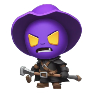mortis brawl stars sticker