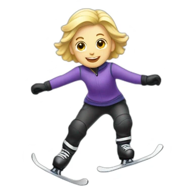 patinoire sticker