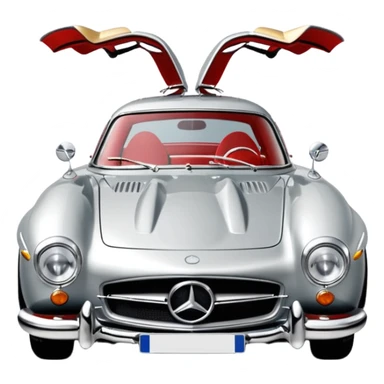 Mercedes 300 sl gullwing  sticker