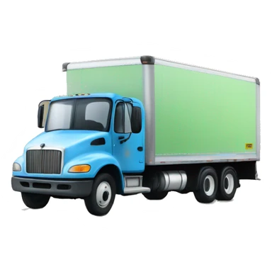 Box truck that’s says PGS sticker