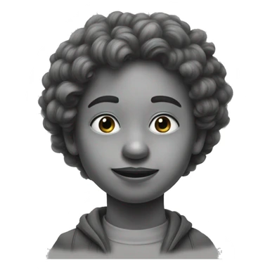 drawing charcoal sticker