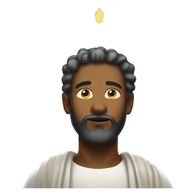 christian god looking from above sticker