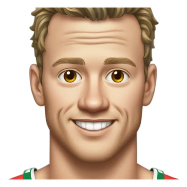 Jonathan Toews as a beach bum sticker