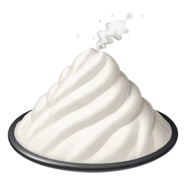 Talcum powder sticker