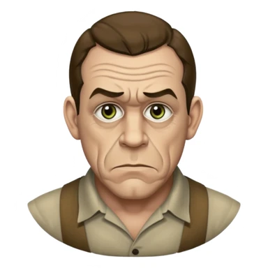 Lon Chaney Jr hazel eyes sticker