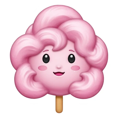Cotton candy sticker