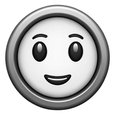 the classic fast forward emoji ⏩  in black and white sticker