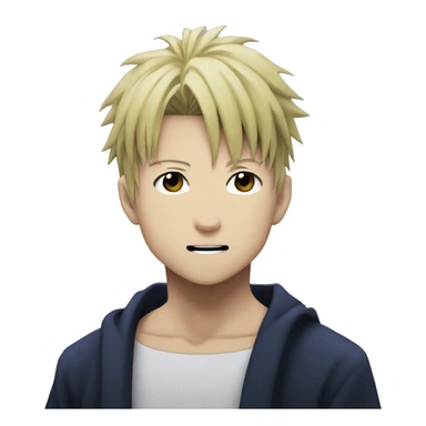 yuji itadori from jujutsu kaisen sticker