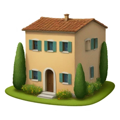 italian house sticker