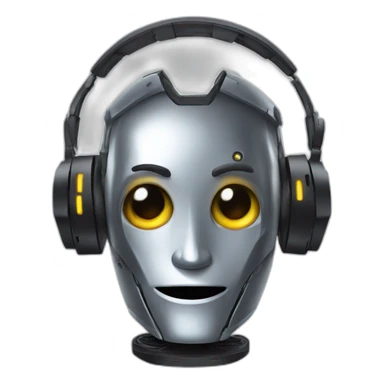 Robot DJ sticker