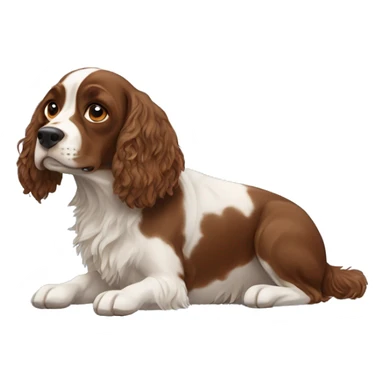 french britanny spaniel dog sticker