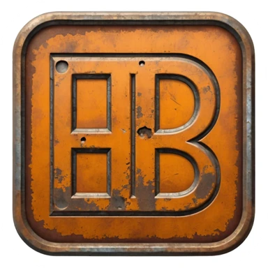 Create a Discord server icon that shows 'DUBS' based on the Rust video game. sticker