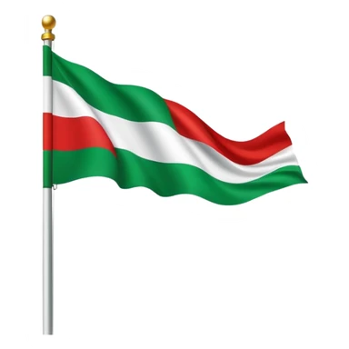 Italian flag sticker